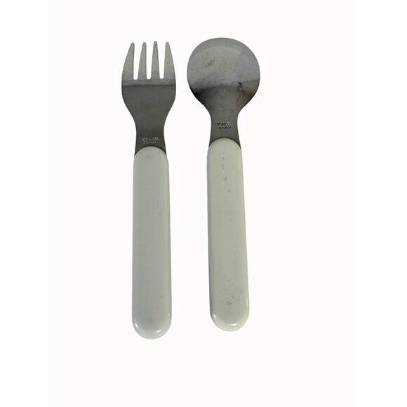 Disney Pixar A Bugs Life Childrens Fork Spoon Set Stainless Steel Toddler Utensi - Picture 12 of 12